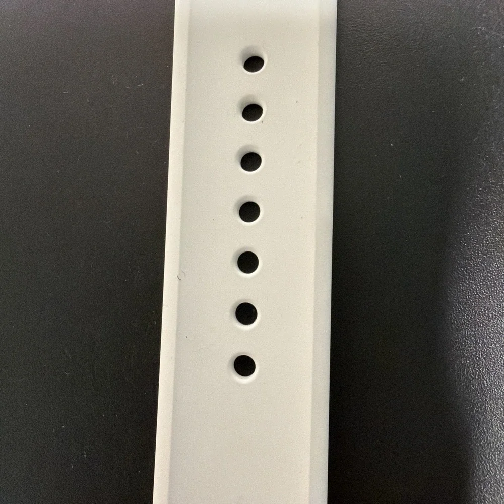 Set Of 2 Genuine Apple 38/40 mm White‎ Watch Band - M/L & S/M Band Side Only